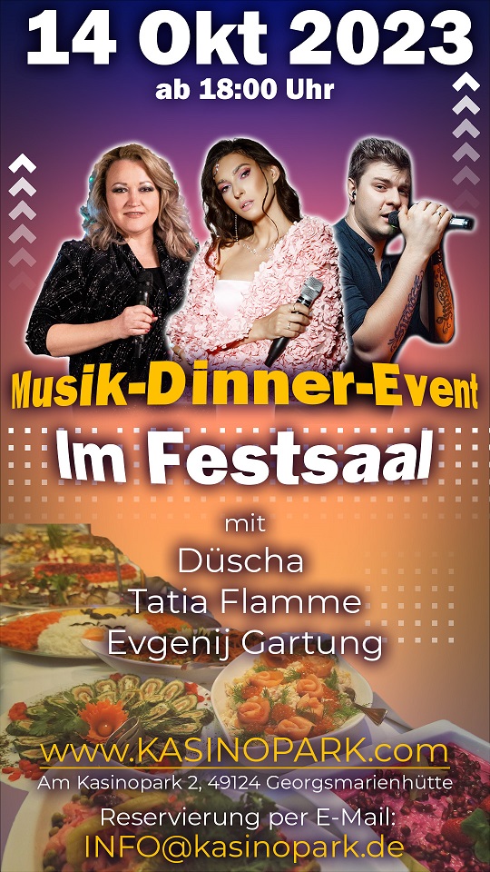 Live Musik Event Dinner mit Buffet